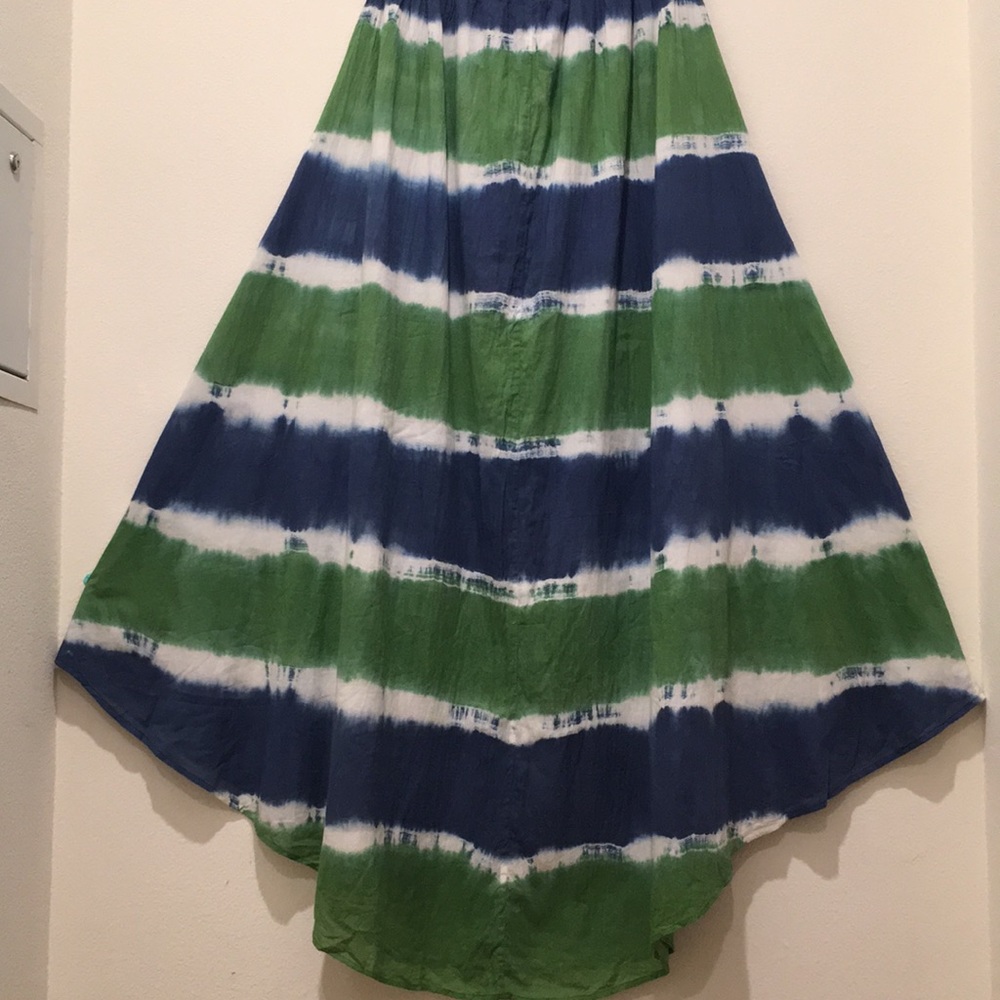 NWT Michael Michael Kors Tie-Dye Maxi Dress - Picture 6 of 14
